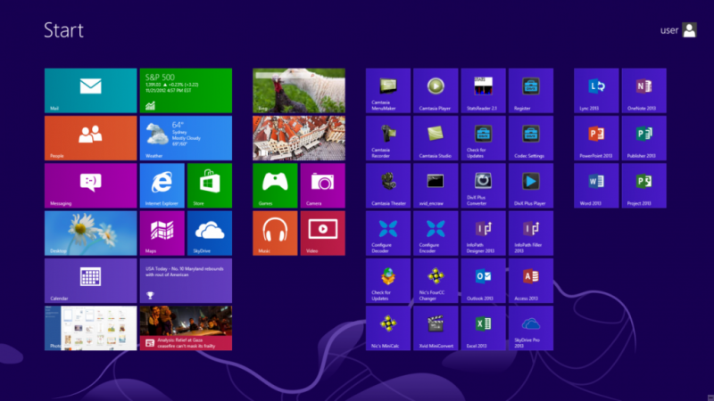 Microsoft Windows Startmenü