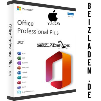 Office 2021 Windows-PC und MAC
